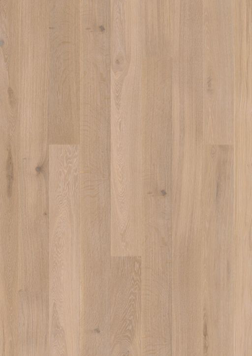 Boen Coral Oak Engineered Flooring, Brushed, White Stained, Oiled, 138x14x2200mm