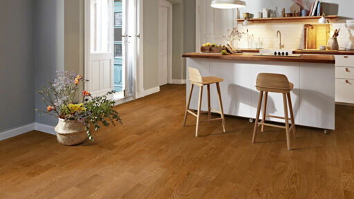 Boen Oak Toscana Engineered 3-Strip Flooring,  Live Matt Lacquered, 215x14x2200mm