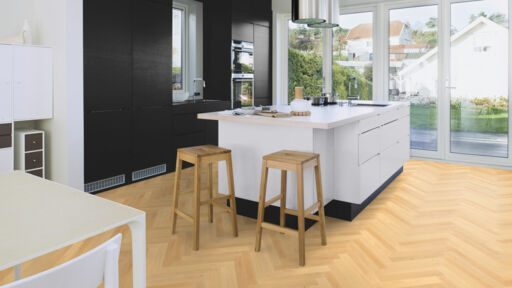 Boen Prestige Ash Parquet Flooring, Natural, Oiled, 70x10x470mm Image 2