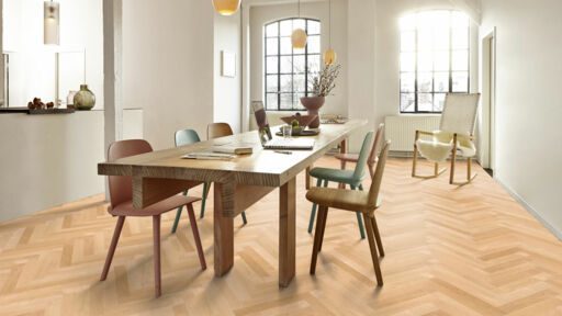 Boen Prestige Canadian Maple Parquet Flooring, Natural, Matt Lacquered, 70x10x470mm Image 2