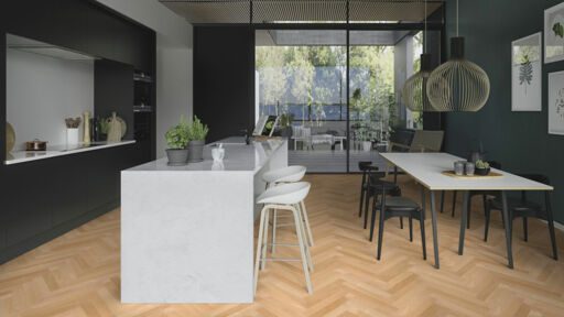 Boen Prestige Canadian Maple Parquet Flooring, Natural, Oiled, 70x10x470mm Image 2