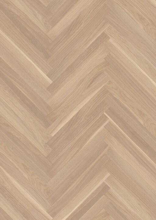 Boen Prestige White Oak Baltic Engineered 2 Layer Parquet Flooring, Matt Lacquered, 70x10x470mm