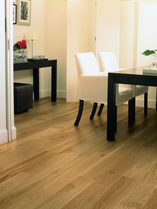 QuickStep Compact Natural Oak Engineered Flooring, Matt Lacquered, 145x12.5x1820 mm