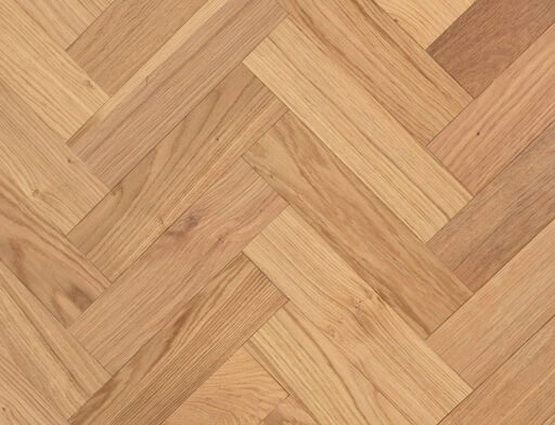 Maloy Engineered Oak Flooring, Herringbone, Rustic, Brushed & Oiled, 80x10x300mm