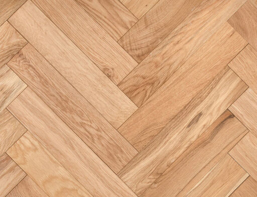 Rognan Engineered Oak Flooring, Herringbone, Rustic, Oiled, 80x20x350mm Image 1