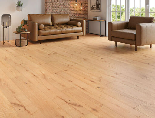 Kalix Engineered Oak Flooring, Rustic, Brushed & Oiled, 190x14x1900mm