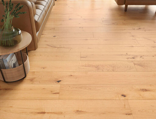 Kalix Engineered Oak Flooring, Rustic, Brushed & Oiled, 190x14x1900mm Image 2