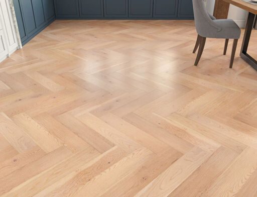 Stavanger Engineered Oak Flooring, Herringbone, Rustic, Invisible Oiled, 125x15x600mm Image 2