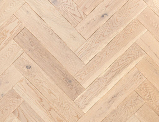 Canopy Salcey Engineered Oak Flooring, Herringbone, Rustic, Invisible Oiled, 125x15x600mm