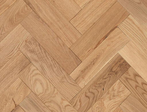 Canopy Swinley Engineered Oak Flooring, Herringbone, Rustic, Lacquered, 80x10x300mm
