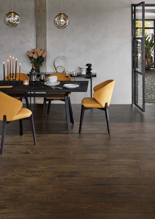 Chene Engineered Oak Flooring, No 3 Colour Brushed & Lacquered, 150x18xRLmm
