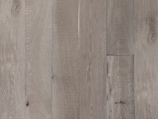 Chene Grey Oak Engineered Flooring, Smoked, Brushed & Oiled, 190x6x20 mm