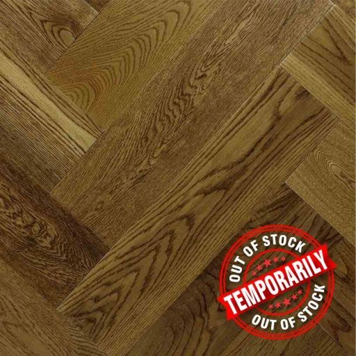 Chene Herringbone Golden Oak Engineered Flooring, Lacquered, 600x150x14 mm