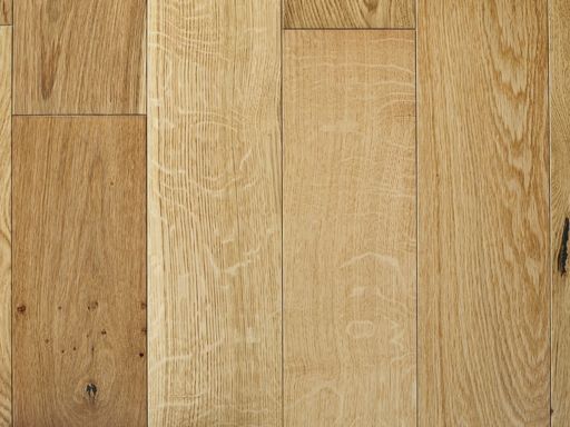 Chene White Oak Engineered Oak Flooring, Brushed, UV Lacquered, 190x6x20 mm