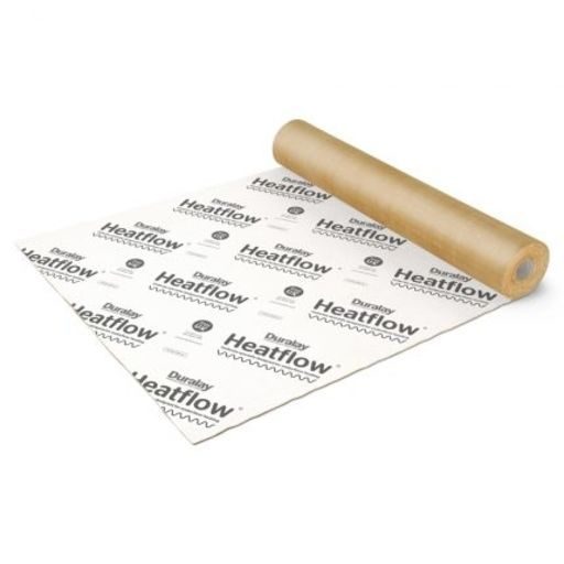 Duralay Heatflow Underlay For Wood Floors with Underfloor Heating, 3mm, 15sqm Image 1
