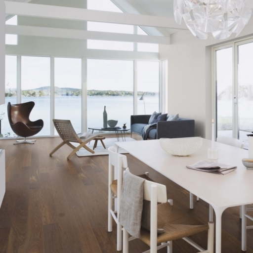 Boen Andante Smoked Oak Engineered Wood Flooring, Live Pure Lacquered, 14x209x2200mm Image 2