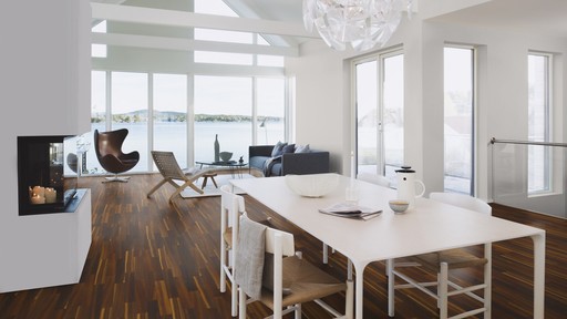 Boen Marcato Smoked Oak Engineered Flooring, Live Natural Oiled, 14x138x2200 mm