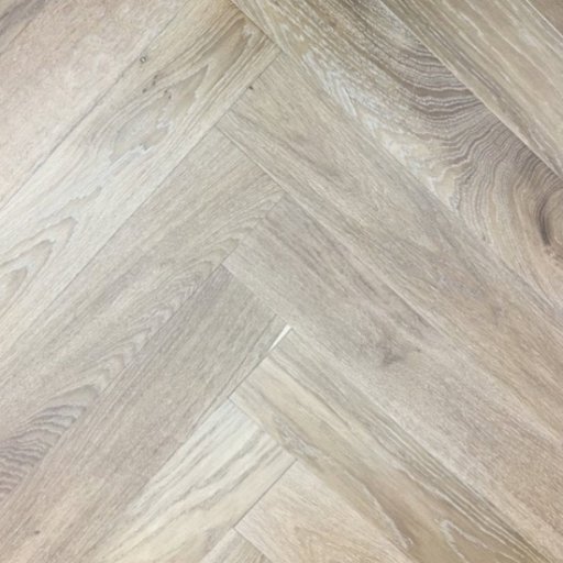 Elka Light Smoked Oak Herringbone Engineered Flooring, 120x14x600 mm