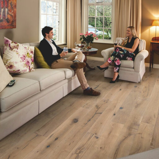 Elka Autumn Oak Smoked Hand Knotted Engineered Wood Flooring, Oiled, 189x20x1860mm Image 2