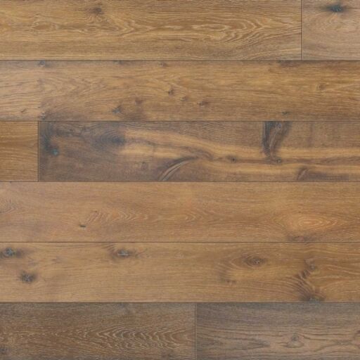 Elka Woodland Oak Engineered Wood Flooring, Rustic, Brushed, Handsanded Knots, Tincture, Oiled, 190x12.5x1820 mm