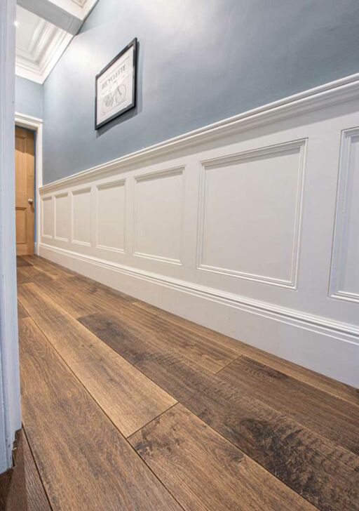 Evolve American Engineered Oak Flooring, Natural, Golden Dark Edge & Oiled, 180x20x1860 mm