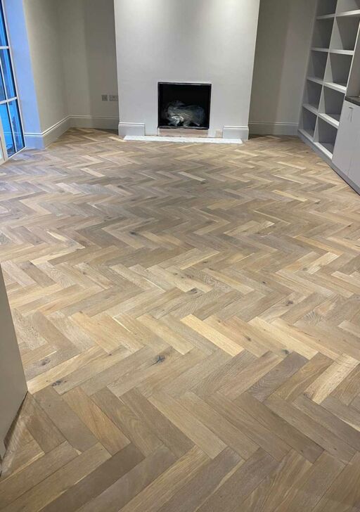 Evolve American Engineered Oak Flooring, Natural, Smoked Grey & Oiled, 190x15x1900 mm Image 2