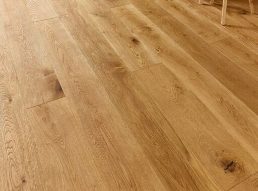 Evolve Chelsea, Engineered Oak Flooring, Natural, Handscraped, Deep Brushed & Lacquered, 180x20x1860mm