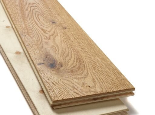 Evolve Chelsea, Engineered Oak Flooring, Natural, Handscraped, Deep Brushed & Lacquered, 180x20x1860mm Image 3