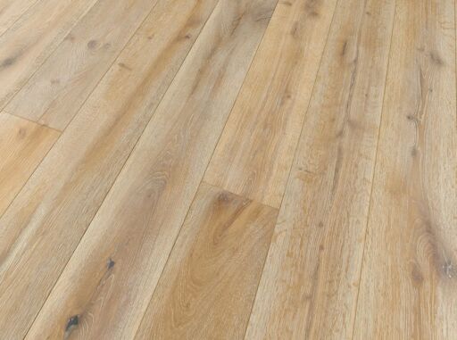 Evolve Knightsbridge, Engineered Oak Flooring, Deep Brushed & White Oiled, 190x15x1900mm Image 1