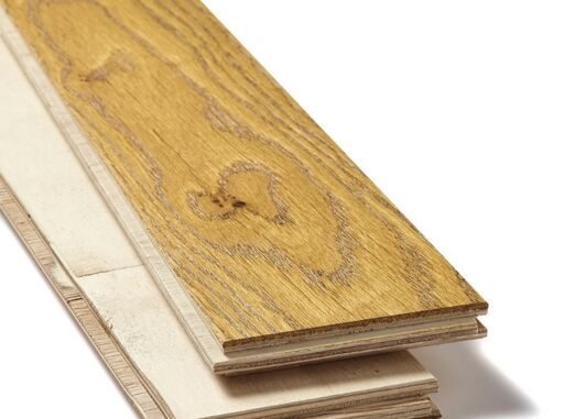 Evolve Mayfair, Engineered Oak Flooring, Herringbone, Light Golden, Brushed & Lacquered, 90x15x400mm Image 3