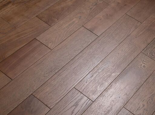 Evolve Richmond, Engineered Oak Flooring, Black Washed, Brushed & Lacquered, RLx125x14mm Image 1