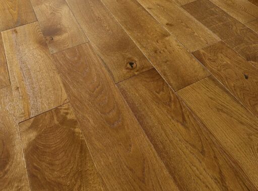 Evolve Richmond, Engineered Oak Flooring, Golden Brushed & Lacquered, RLx190x14mm Image 1