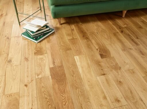 Evolve Richmond, Engineered Oak Flooring, Natural Brushed & Lacquered, RLx125x14mm Image 3