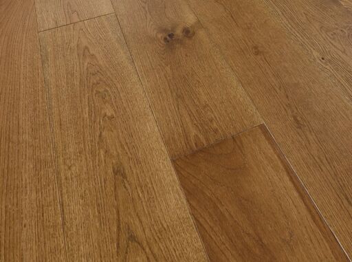 Evolve Wandsworth, Engineered Oak Flooring, Cognac, Brushed & Lacquered, 220x15x1900mm Image 1
