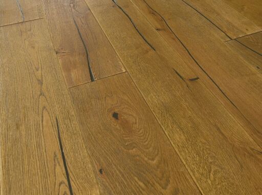 Evolve Wandsworth, Engineered Oak Flooring, Golden, Distressed & Oiled, 220x15x1900mm Image 2