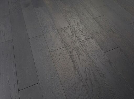 Evolve Westminster, Engineered Oak Flooring, Black Washed, Brushed & Lacquered, RLx125x18mm Image 1