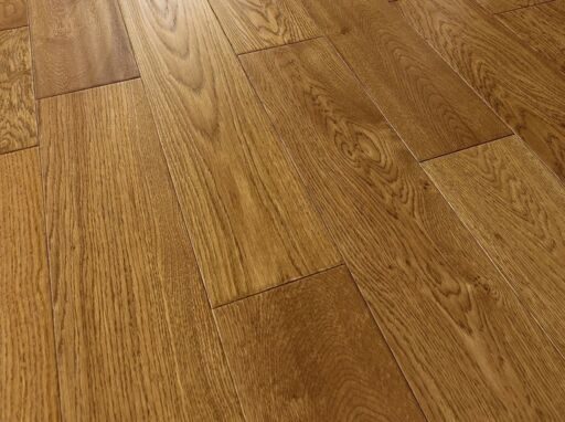 Blanko Budget Casares, Engineered Oak Flooring, Golden, Handscraped & Lacquered, RLx150x18mm