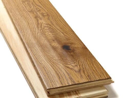 Blanko Budget Casares, Engineered Oak Flooring, Golden, Handscraped & Lacquered, RLx150x18mm Image 2