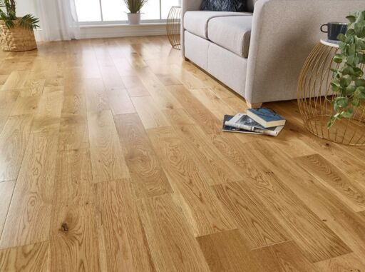 Blanko Budget Casares, Engineered Oak Flooring, Natural UV Lacquered, RLx125x18mm