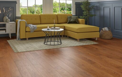 Harwyn Engineered Oak Flooring, Rustic, Brushed & UV OIled, 150x14x1900mm