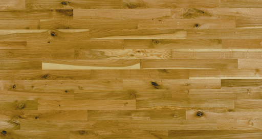 Junckers Solid Oak 2-Strip Flooring, Untreated, Variation, 129x22 mm