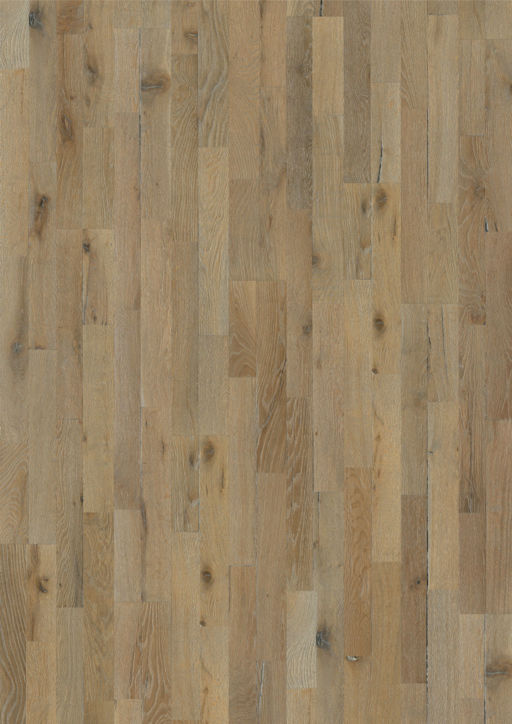 Kahrs Da Capo Dussato Oak Engineered Wood Flooring, Smoked, Brushed, Oiled, 190x3.5x15 mm