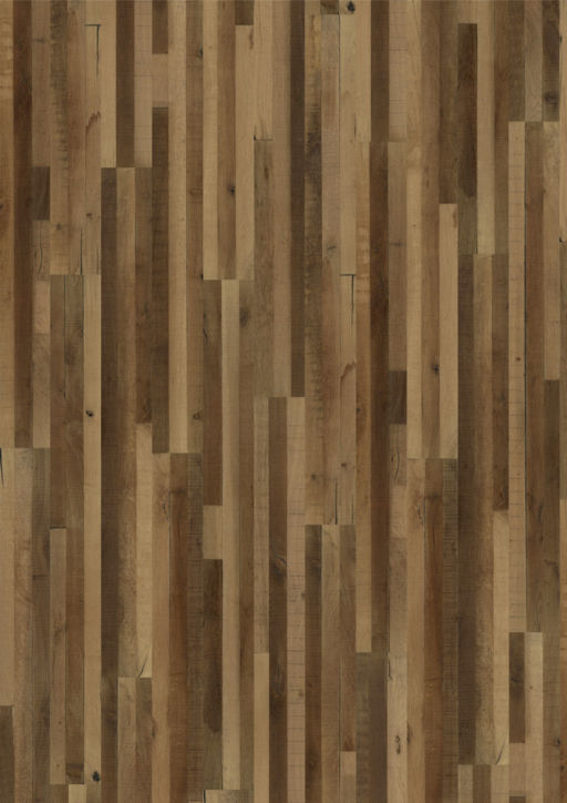 Kahrs Da Capo Indietro Oak Engineered Wood Flooring, Smoked, Brushed, Oiled, 190x3.5x15mm