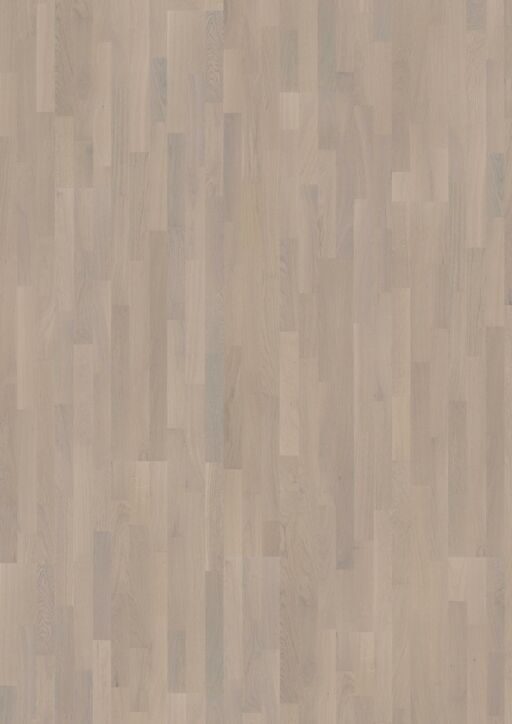Kahrs Ground Oak Chalk Engineered 3-Strip Wood Flooring, Matt Lacquered, 188x13x2266mm