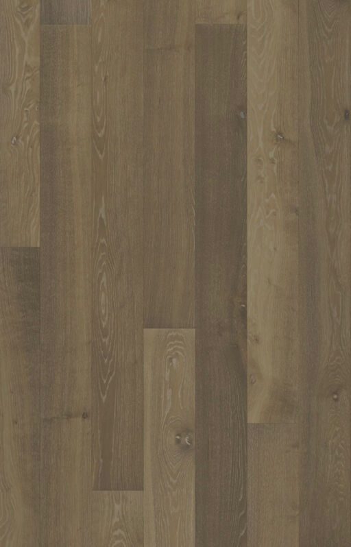 Kahrs Nouveau Greige Oak Engineered 1-Strip Wood Flooring, Light Smoked, Brushed, Matt Lacquered, 187x15x2266mm