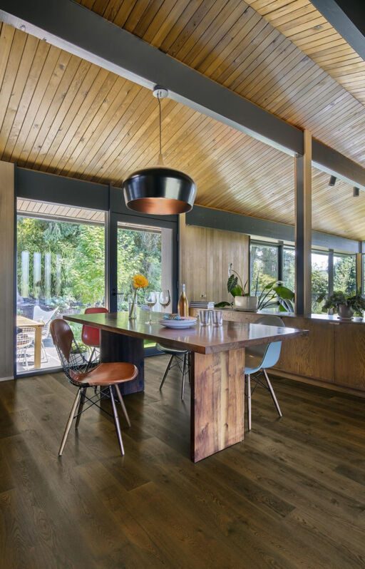 Kahrs Nouveau Tawny Oak Engineered Wood Flooring, Brushed, Matt Lacquered, 187x15x2420mm