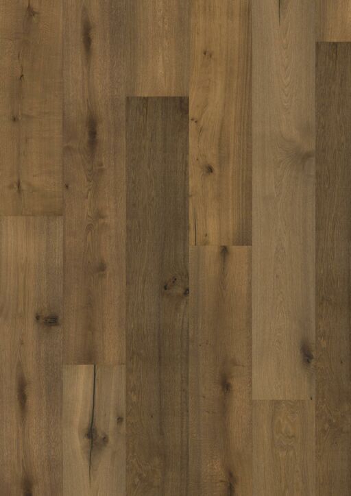 Kahrs Oak Sanssouci Engineered Oak Flooring, Rustic, Smoked, Brushed & Oiled, 305x18x2400mm