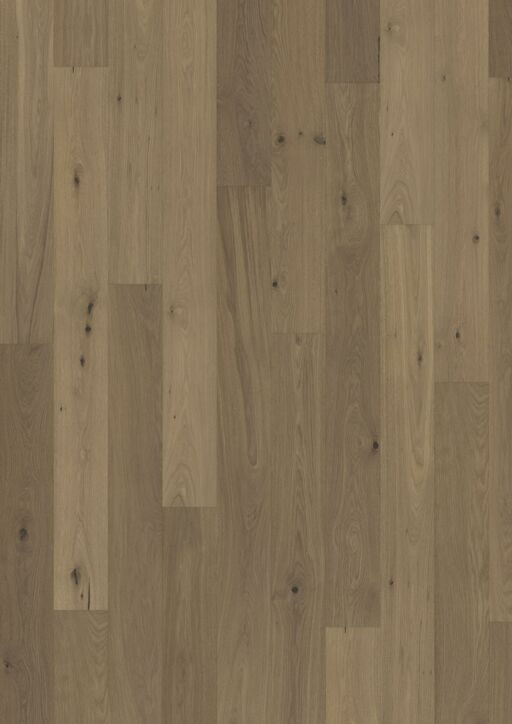 Kahrs Piazza Oak CD Smoked Grey Engineered Flooring, Brushed & Oiled, 180x11x1800mm