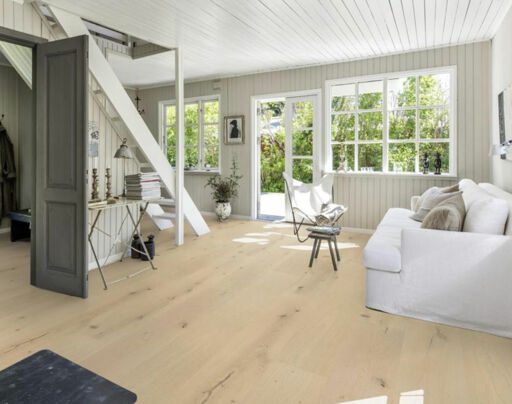 Kahrs Royal Buckingham Engineered Oak Flooring, Rustic, Brushed & Oiled, 305x18x2400mm