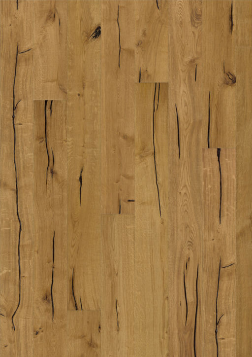 Kahrs Smaland Finnveden Engineered Oak Flooring, Rustic, Brushed, Oiled, 187x3.5x15 mm